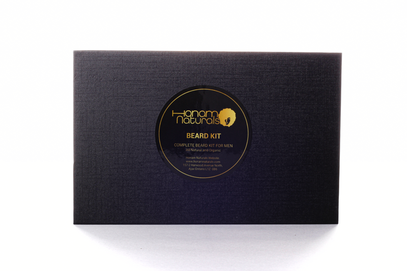 Honam Naturals 4 Piece Beard Kit