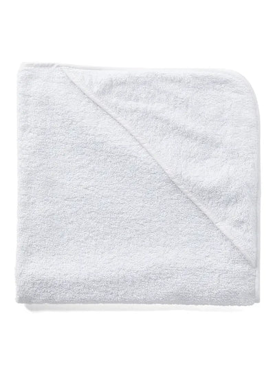 Solid White Hooded Towels - blackprint.com
