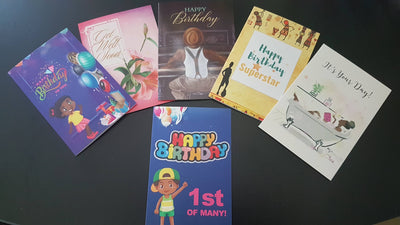 02- All Occasion Afrocentric Greeting Cards "Knowledge" - blackprint.com