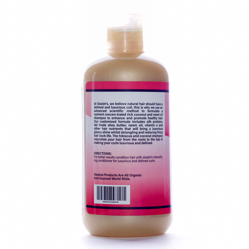 Sisslet Coconut & Hibiscus Curl Enhancing Shampoo 500ML - blackprint.com