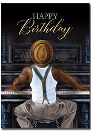 Afrocentric Happy Birthday - Male - blackprint.com