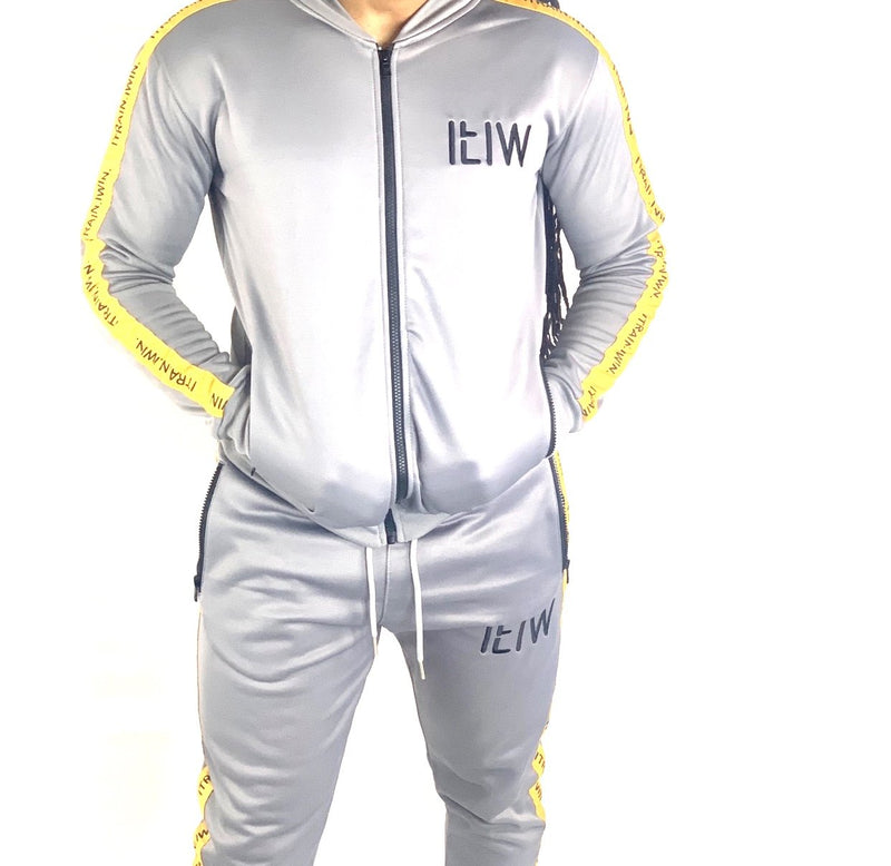 ITIW - Taped Polyester Tracksuit - blackprint.com