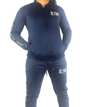 ITIW - Taped Polyester Tracksuit - blackprint.com
