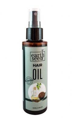 Hair Oil w/Hemp Seed Oil, Coconut Oil, Olive Oil, 4 oz. - blackprint.com