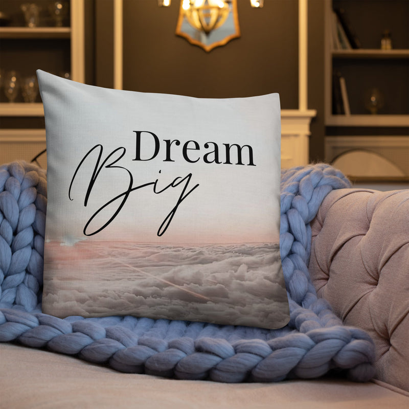Big Dream- Two Sided Pillow - blackprint.com