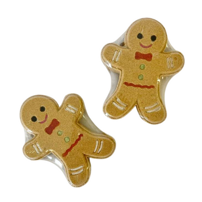 Gingerbread man bath bomb - blackprint.com