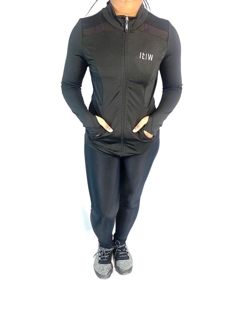 ITIW Yoga sports jacket - blackprint.com