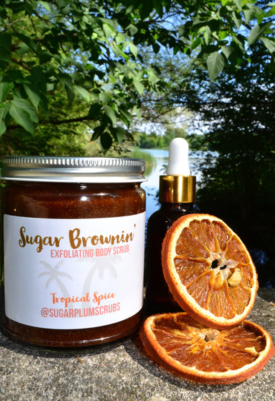 Sugar Brownin’ - Tropical Spice Body Scrub - blackprint.com