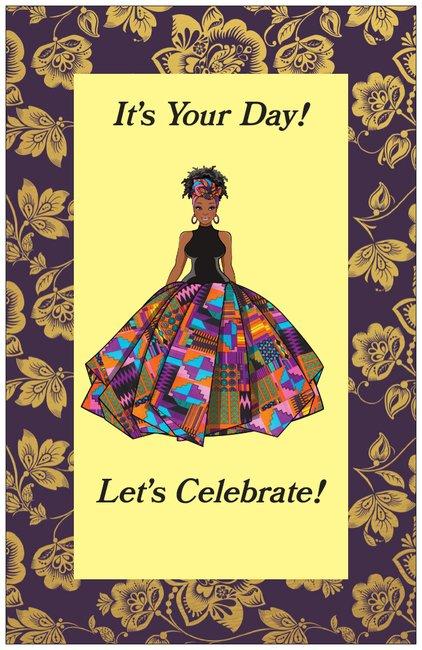 03- All Occasion Afrocentric Greeting Cards "Perseverance" (